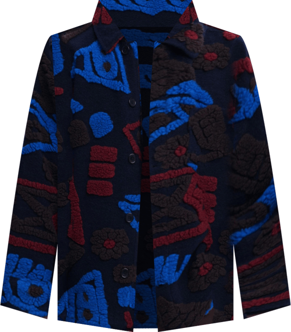 Men's Ethnic jacket with embossed details