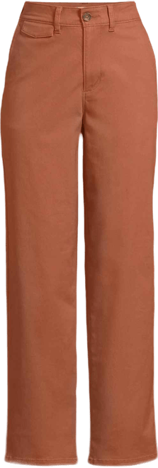 Women's Chino High Rise Rail Straight Leg Pants