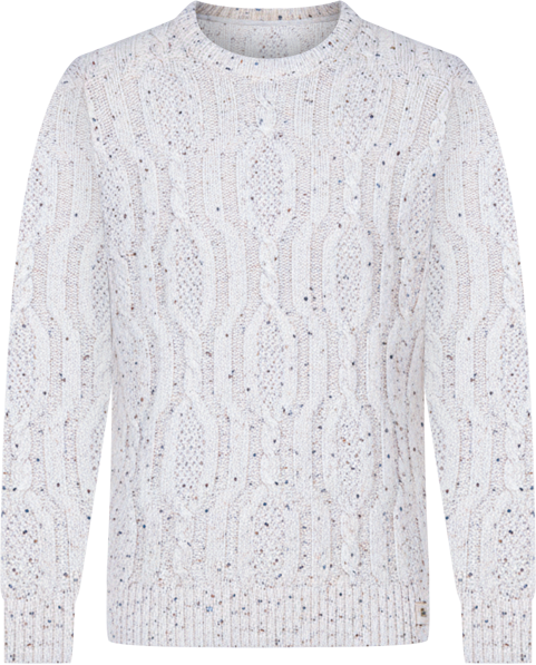 Men's Donegal Cable-Knit Crewneck Sweater, Macy's Exclusive