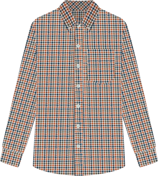 Men's Fashion Plaid Pattern Poplin Shirt, Macy's Exclusive
