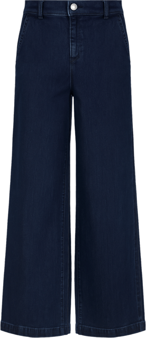 Style & Co Petite High-Rise Wide-Leg Jeans, Macy's Exclusive