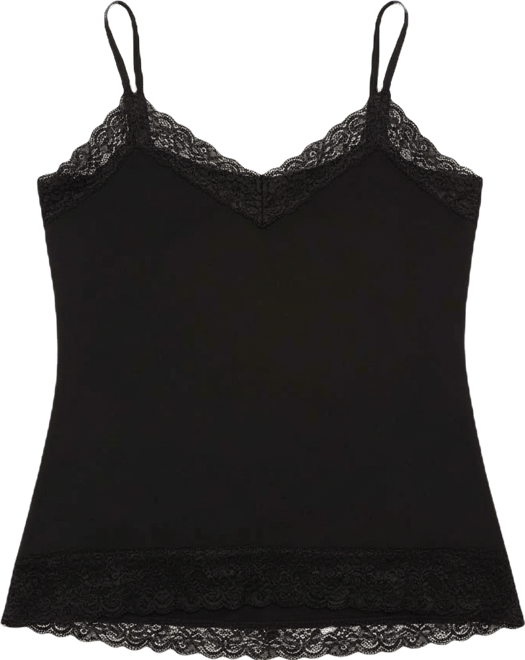 Lace-Trim Cami | LaneBryant