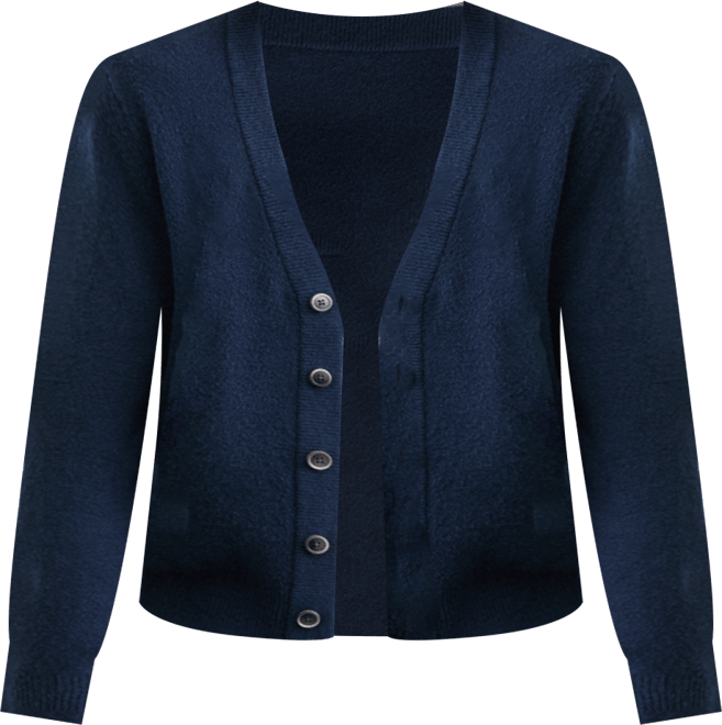 Men's Long-Sleeve Brushed Solid Cardigan, Macy's Exclusive