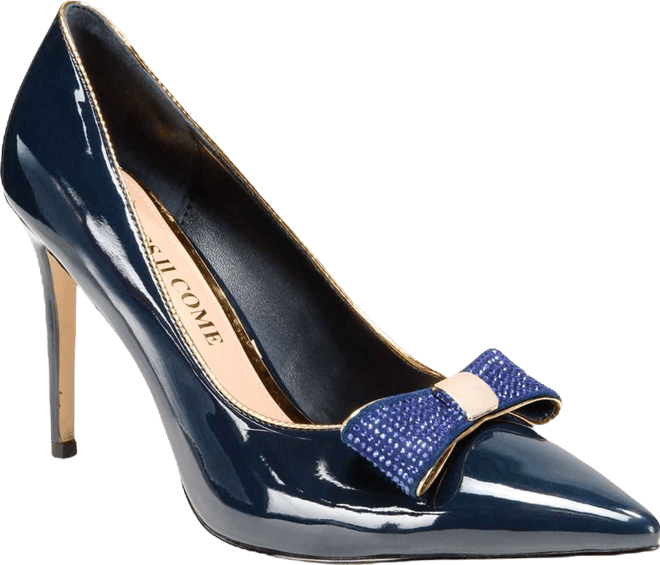 Women's Soho Luxurious Crystal Double Bow Pumps