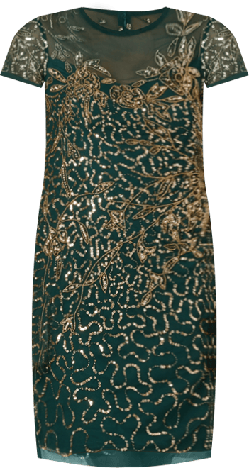 Women's Beaded Sheath Dress