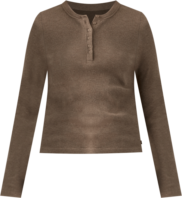 Women's Dana Henley Long Sleeve Top