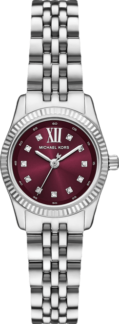 Women's Lexington Three-Hand Stainless Steel Watch, 26mm