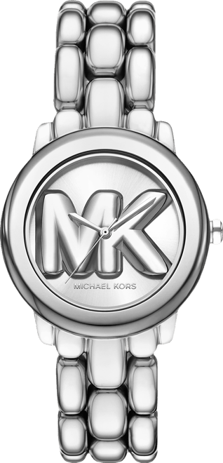 Women's Phoebe Three-Hand Silver-Tone Stainless Steel Watch, 36mm