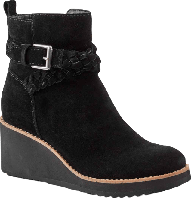 Women's Chace Buckle Strap Wedge Booties