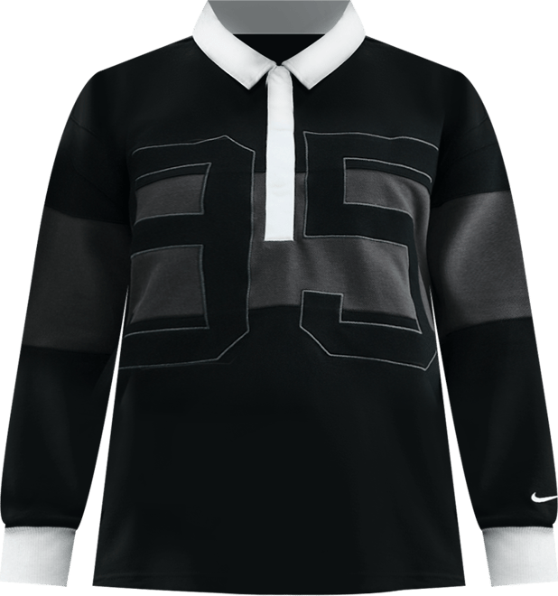 Nike Sportswear Women's Long-Sleeve Graphic Polo Top