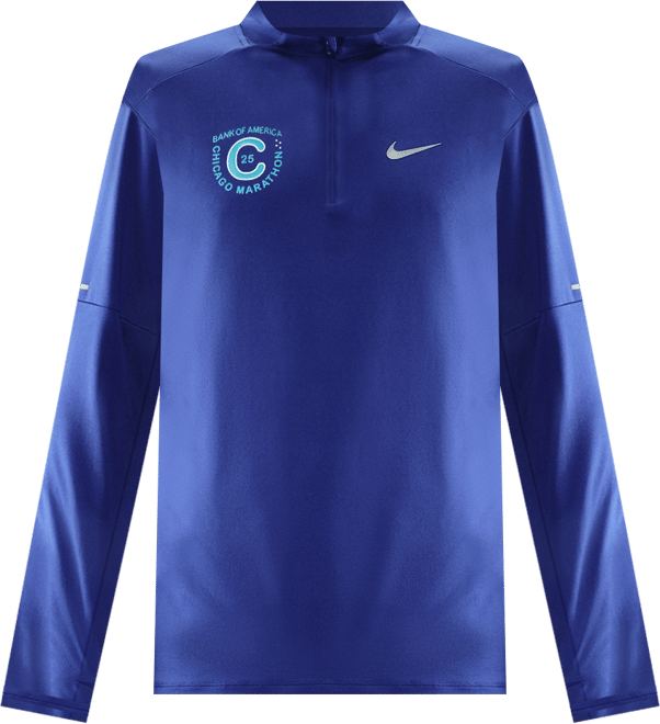 Nike Element Playera de correr Dri-FIT de cierre de 1/4 para hombre