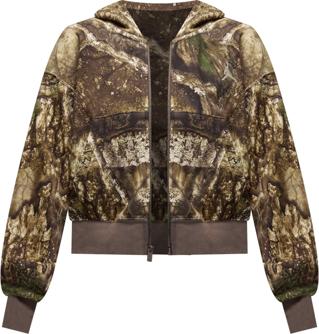 Jordan Brooklyn Fleece Women's Realtree Mod Crop Full-Zip Hoodie