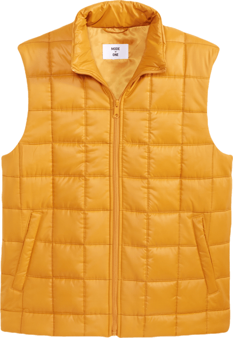 Men's Relaxed-Fit Square-Quilted Vest, Macy's Exclusive