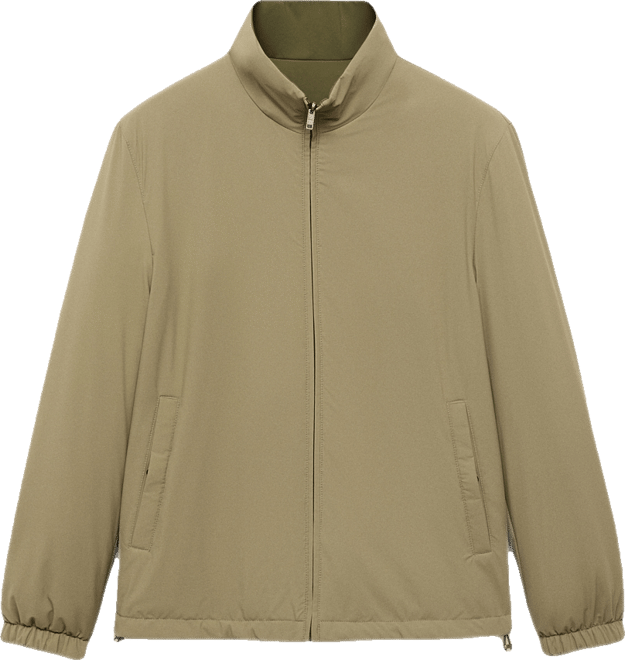 Men's Quilted Water-Repellent Reversible Jacket