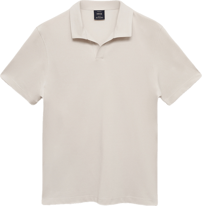 Men's Cotton Pique Polo Shirt