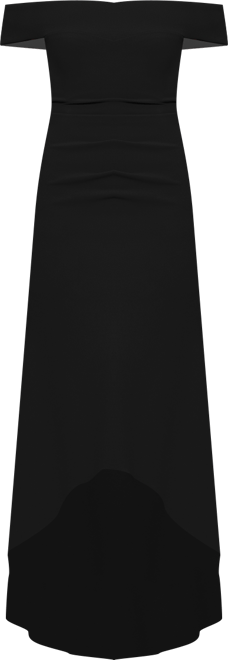 Women's Off The Shoulder High Low Dress