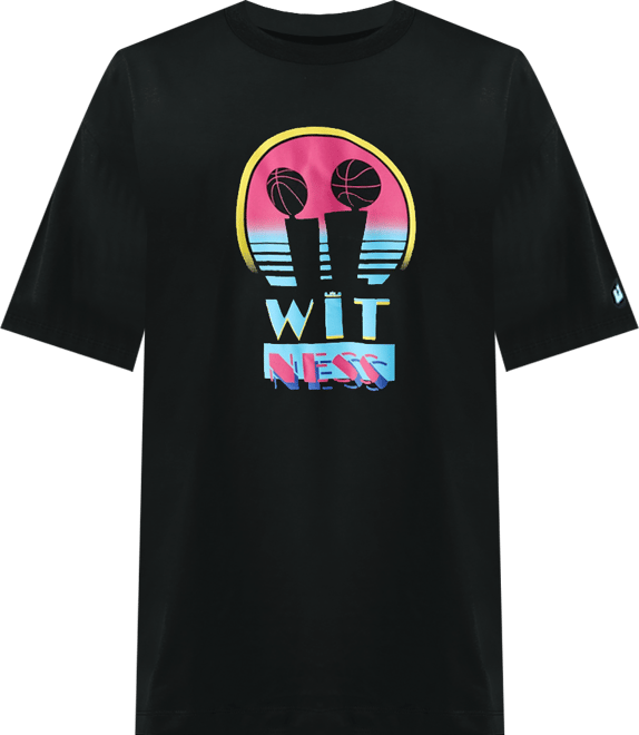 LeBron "Miami Twice" เสื้อยืดบาสเก็ตบอลผู้ชาย Max90