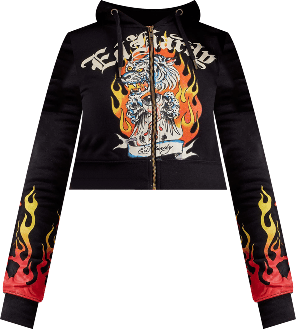 Ed Hardy Rhinestone Cherub Baby Tee