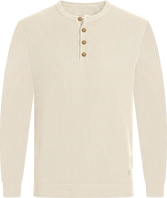 Men's Soft Touch Henley Sweater