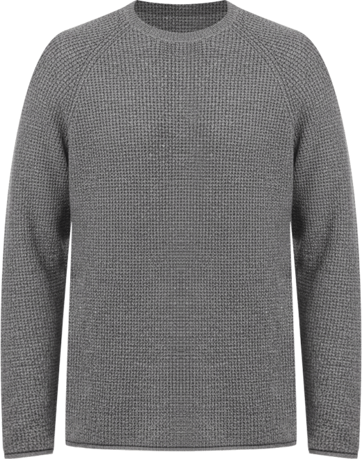 Men's Waffle Donegal Crewneck Sweater