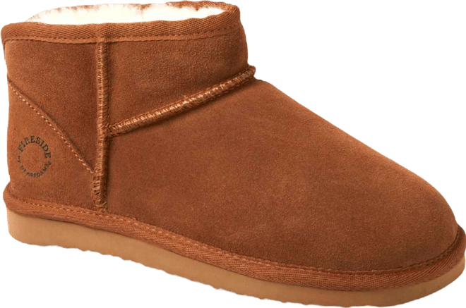Fireside by  Women's Riverland Genuine Shearling Micro Bootie