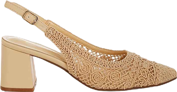 Tolina Woven Design Slingback Sandals Women