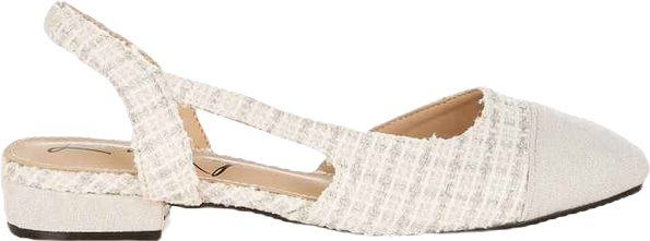 Karita Tweed Slingback Sandals Women