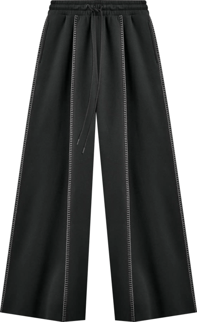 Women's Classic Extra Whipstitch Detail Extra Wide-Leg Pants