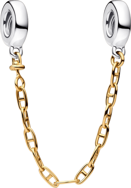 Elongated Safety Chain Charms