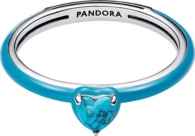 Turquoise Heart Stone Ring