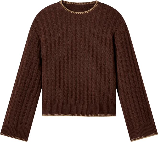 Women's Rylynn Cable Knit Pull-On Top