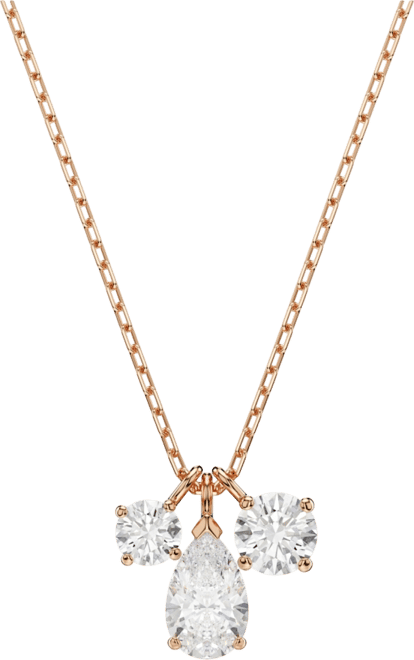 Mesmera Rose Gold-Tone Plated Pendant Necklace