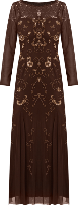 Women's Bead Detail Maxi Dress