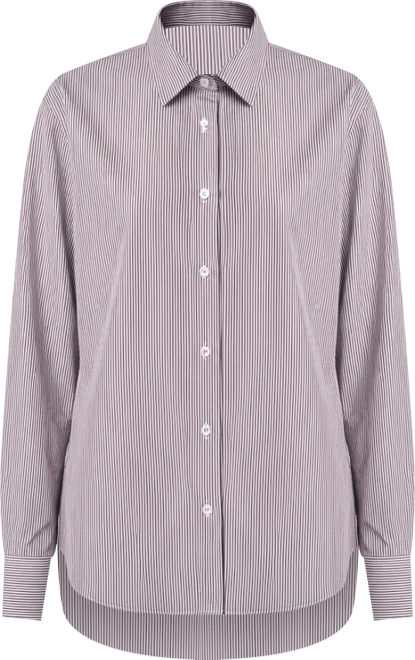 Women's Striped Oversized Shirt