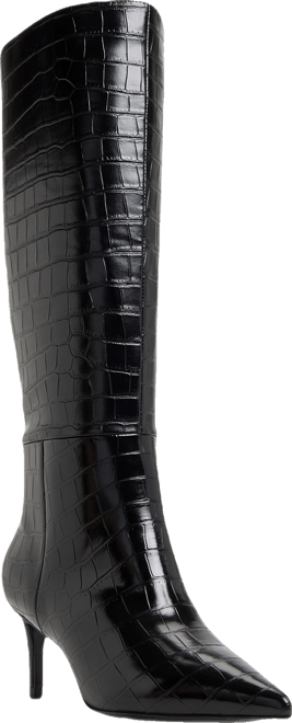 Heather Knee High Pointy Toe Boots