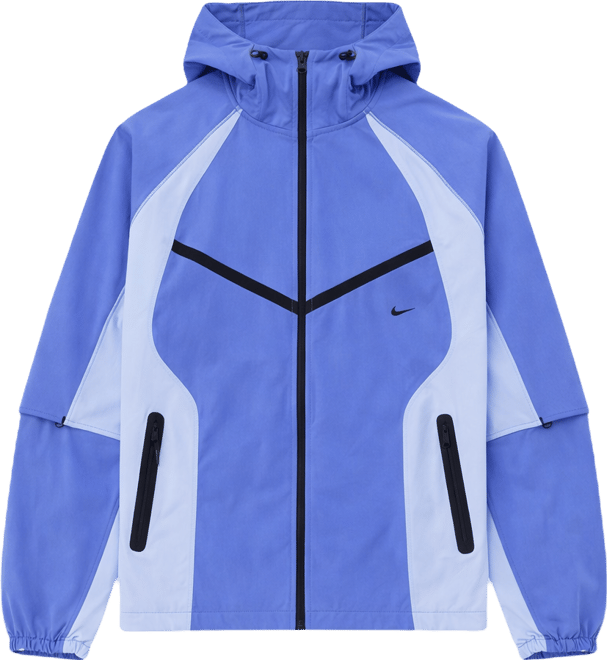 Nike Tech Chamarra Windrunner de tejido Woven Dri-FIT de colores contrastantes holgada para hombre