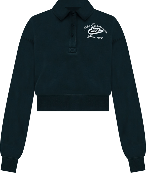 Nike Sportswear Phoenix Fleece Women's Loose Collared Pull-Over Top