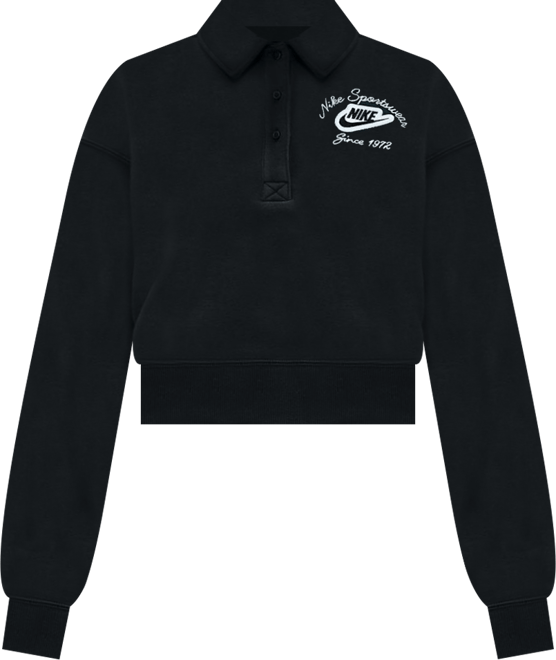 Nike Sportswear Phoenix Fleece Women's Loose Collared Pull-Over Top