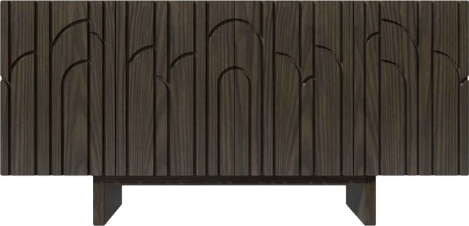 63'' Large Sideboard Buffet Cabinet 4 Door Storage Cabinet