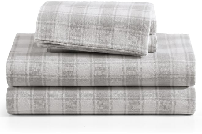 Printed Flannel 4-Pc. Sheet Set, Queen