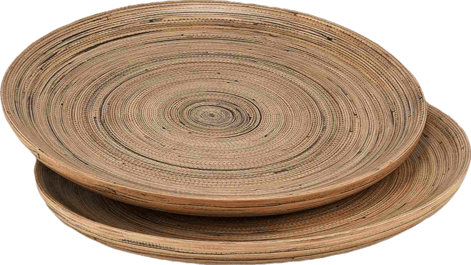 Lexa Collection 2-Pc. Serving Tray Set, Service For 2