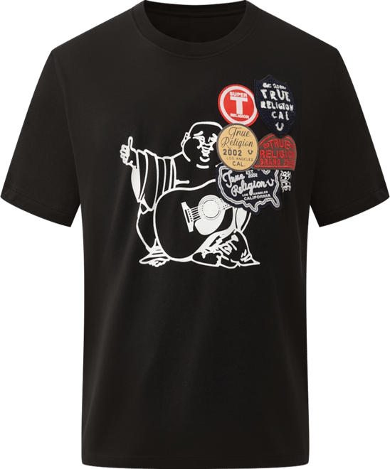 Men's Patch Rinse Short Sleeve T-Shirt