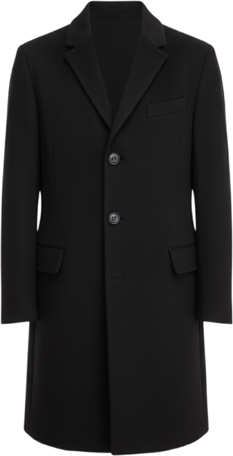 Hugo by  Men's Regular-Fit Cashmere Overcoat