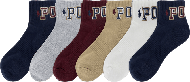 Men's Varsity Logo 6-Pack Socks