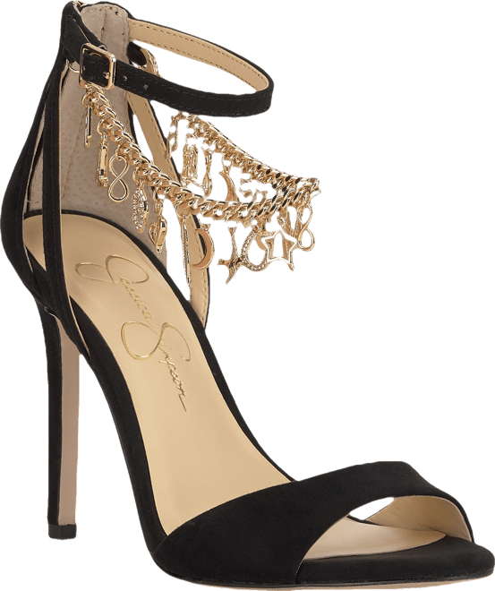 Women's Jetser Embellished Chain Dress Sandals