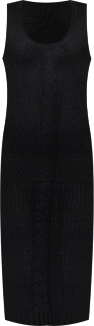 Women's Sleeveless Cable Knit Dress