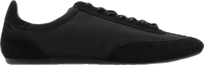 Women's Combined Suede Leather Sneakers