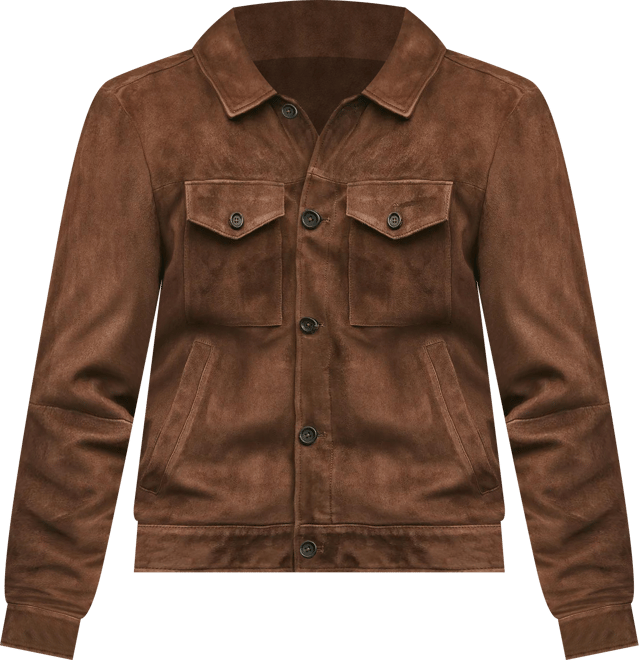 Suede Trucker Jacket | Brooks Brothers