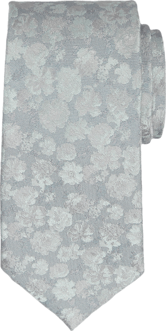 Calvin Klein Slim Fit Solid Dress Shirt, White Solid | Men's Wearhouse