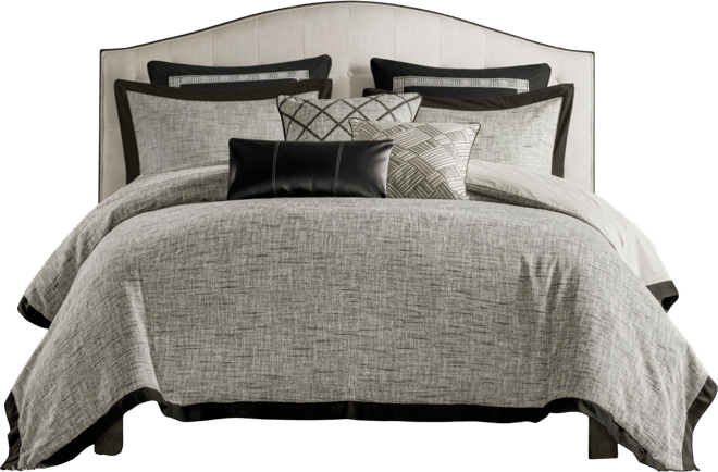 Reed Jacquard 8-Pc. Comforter Set, Queen